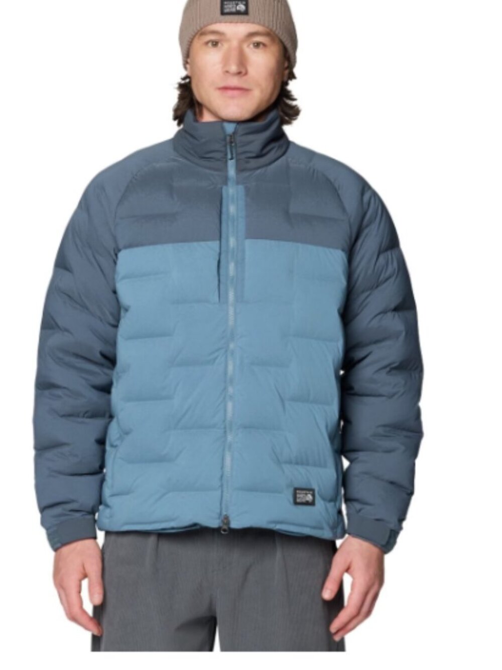 Mountain Hardwear Mens' Medium Stretchdown Big Baffle Jacket Blue NWT Puffy Down
